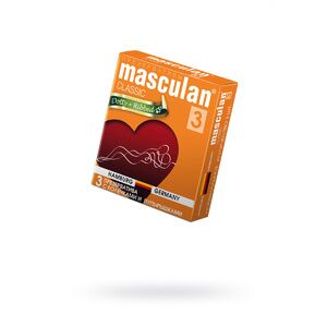 Презервативы Masculan Classic 3 c колечками и пупырышками (Dotty+Ribbed) 3 шт