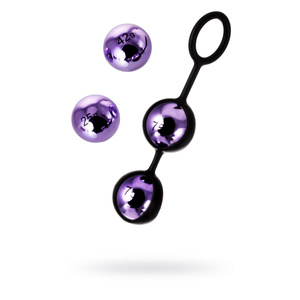 Вагинальные шарики TOYFA A-Toys, ABS пластик, Фиолетовый, 14,6 см