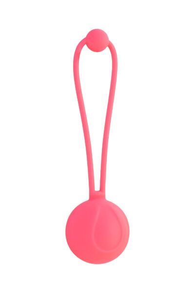 Вагинальный шарик L'EROINA by TOYFA Rosy, силикон, коралловый
