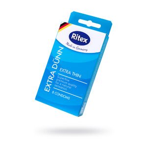 Презервативы Ritex EXTRA DÜNN №8, ультра тонкие, 18 см