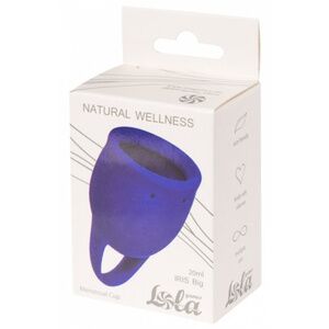Менструальная чаша Lola Toys Natural Wellness Magnolia Iris Blue 20 мл