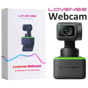 Веб-камера Lovense Webcam с искусственным интеллектом 4K для стриминга