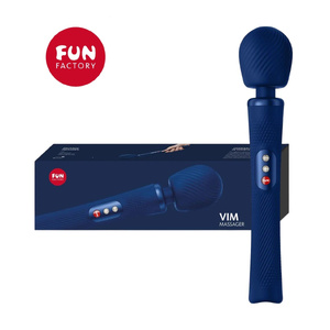 Мощнейший вибромассажер Fun Factory VIM VIBRATING WAND, синий