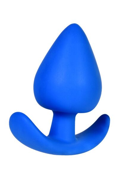 Анальная пробка A-Toys by TOYFA, синяя, 8,3 см
