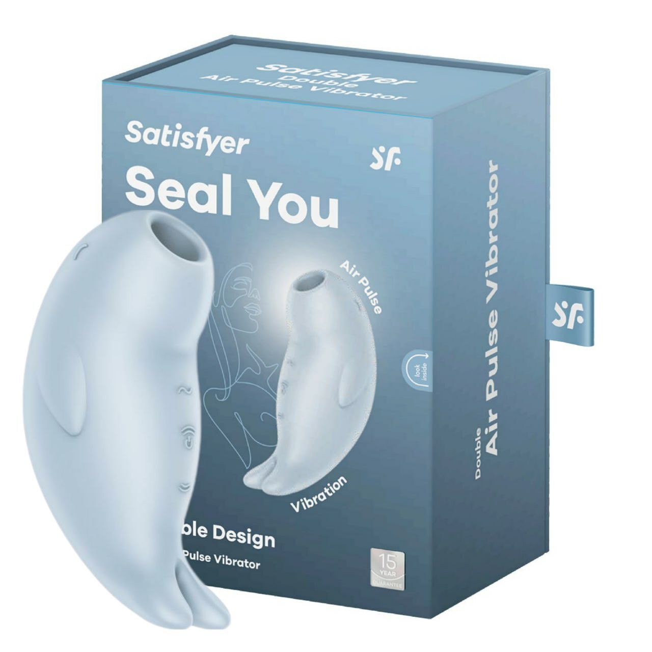 Вакуумно-волновой стимулятор клитора с вибрацией Satisfyer Seal You Soon