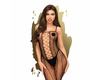 Боди-комбинезон с плетением с доступом Penthouse Drop-dead Tasty XL