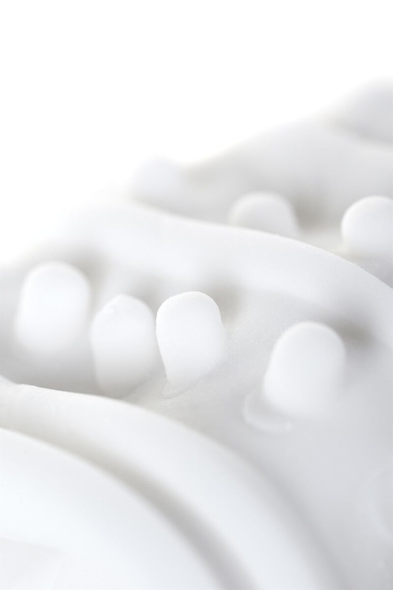 Мастурбатор нереалистичный, Pucchi Combo, MensMax, белый, 6,5 см