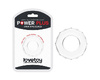 Эрекционное кольцо прозрачное Lovetoy POWER PLUS COCK RING