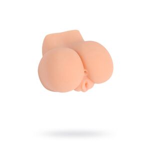 Мастурбатор реалистичный вагина+анус, XISE Emily, телесный, 16,5 см.