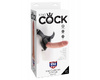 Страпон PipeDream на виниловых трусиках King Cock Strap-on Harness w/ 7" Cock