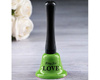 Колокольчик настольный Сима-ленд "Ring for love" зеленый