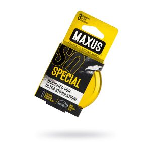 Презервативы Maxus Special №3 (точечно-ребристые)