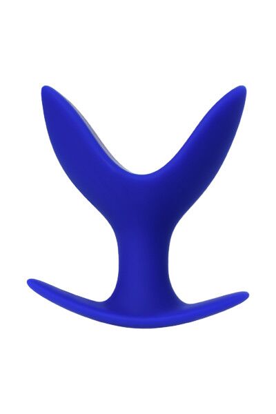 Расширяющая анальная втулка ToDo by Toyfa Bloom, силикон, синяя, 9 см
