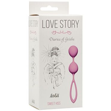 Вагинальные шарики Lola Toys Love Story Diaries Of Geisha, розовые