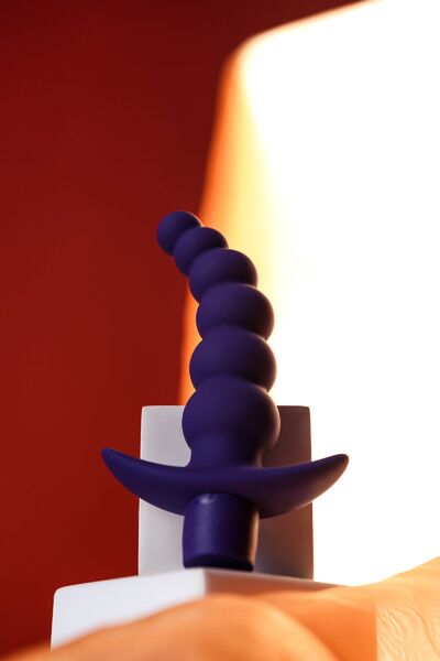 Анальный вибратор ToDo by Toyfa Dandy, силикон, фиолетовый, 13,5 см
