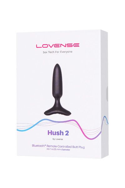 Анальная втулка LOVENSE Hush 2, (S)