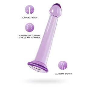 Фаллоимитатор Jelly Dildo S Toyfa Basic, фиолетовый, 15,5 см