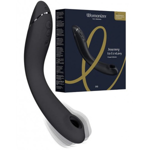 Вакуумный стимулятор точки G с вибрацией Womanizer OG черный