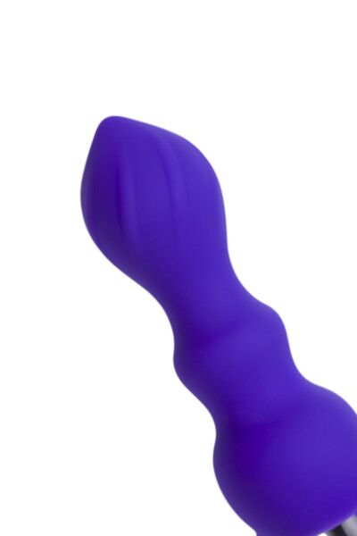 Анальная втулка ToDo by Toyfa Curvy, фиолетовая, 14 см