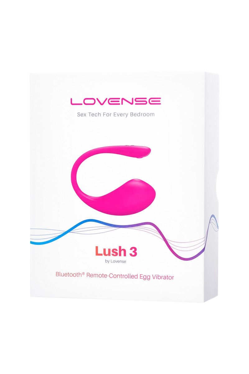 Lovense Lush 3.0 мощный смарт-вибратор с дистанционным управлением