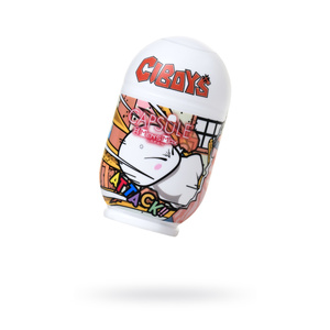 Мастурбатор нереалистичный, CAPSULE Attack, MensMax, прозрачный, 9 см