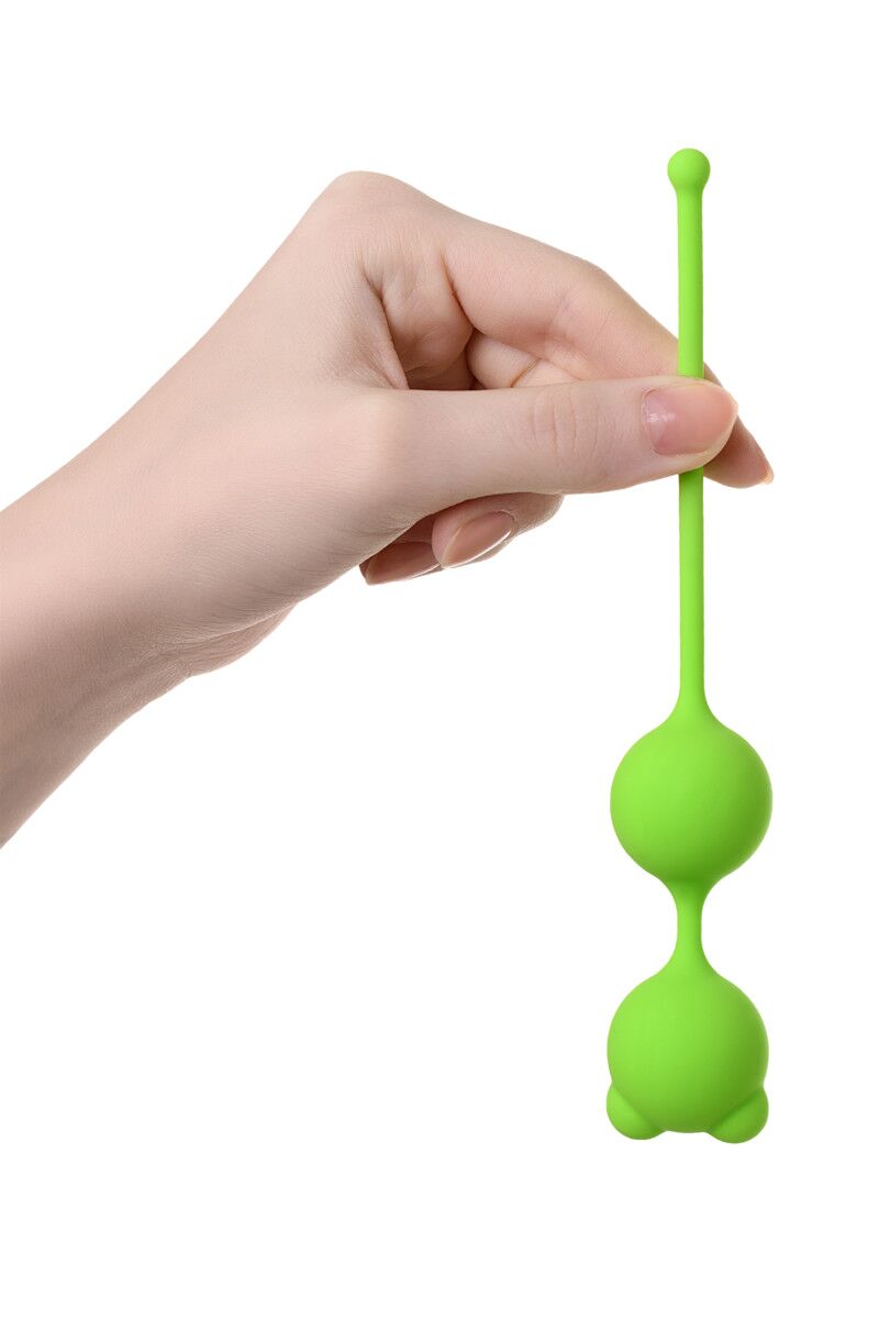 Вагинальные шарики A-Toys by TOYFA, силикон, зеленый, 2,7 см