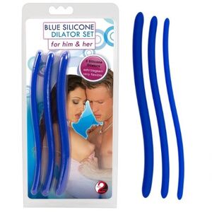 Набор стимуляторов для двоих Orion «Blue Silicone Dilator»