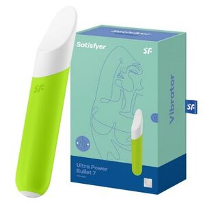 Мини вибратор Satisfyer Ultra Power Bullet 7 зеленый