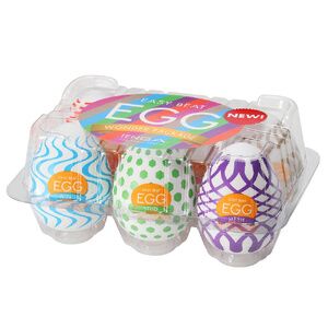 Набор мастурбаторов Tenga Wonder Package Egg-IV, 6 шт