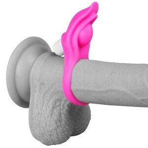 Виброкольцо Lovetoy Power Clit Silicone Cockring розовое