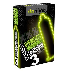 Презервативы Domino Neon Green 3 шт