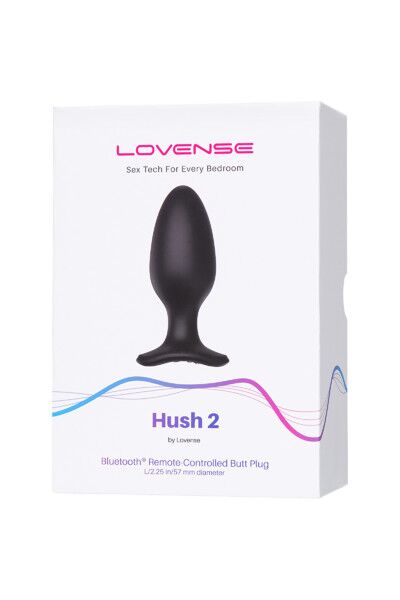 Анальная втулка LOVENSE Hush 2, (L)