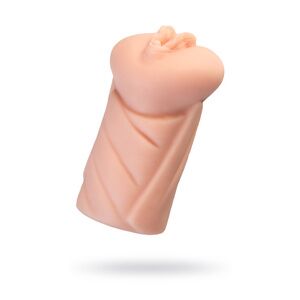 Мастурбатор реалистичный XISE Olive вагина, телесный, 16.4 см