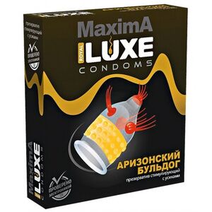 Презервативы Luxe Maxima Аризонский Бульдог