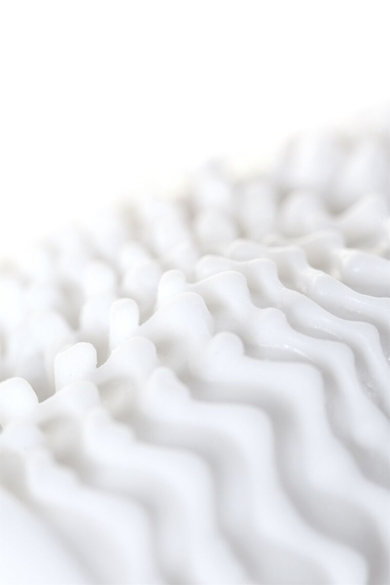 Мастурбатор нереалистичный, Pucchi Wave, MensMax, белый, 6,5 см