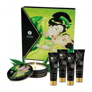 Эротический набор Shunga Geisha's Secret Organica Exotic Green Tea зеленый чай