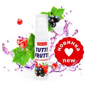 Оральный гель Биоритм Tutti-Frutti свежая смородина 30 гр