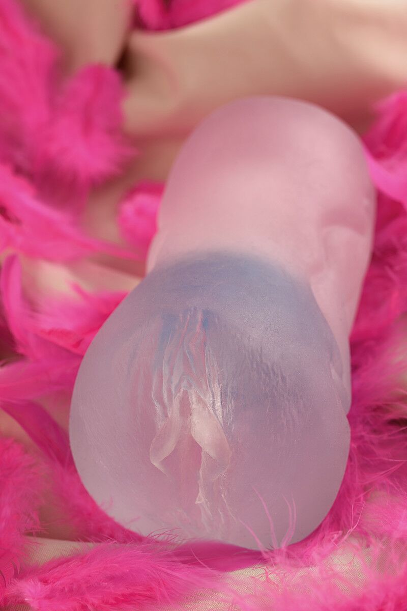 Мастурбатор реалистичный TOYFA Juicy Pussy Subtle Crystal, 14,5 см