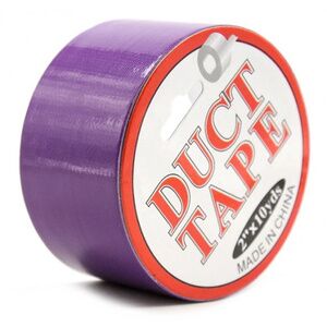 Бондажная лента Kissexpo Duct Tape фиолетовая 15 м