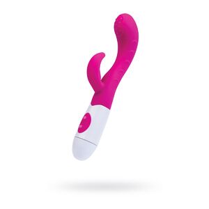 Вибратор с клиторальным стимулятором TOYFA A-Toys Nessy, Розовый, 20 см