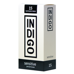 Презервативы INDIGO Sensitive №15 ультратонкие