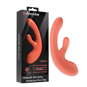 Инновационный вибратор кролик Amovibe Vibella