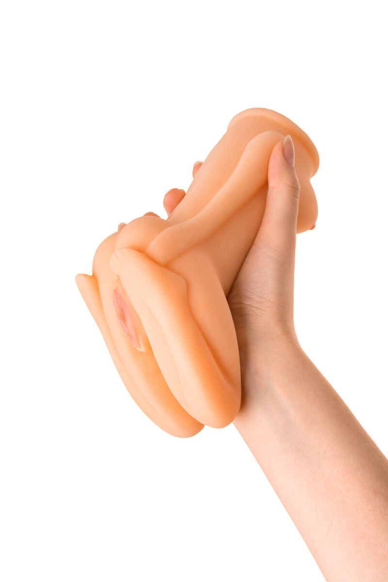 Мастурбатор реалистичный TOYFA Juicy Pussy Honey Drop, вагина, телесный, 15 см