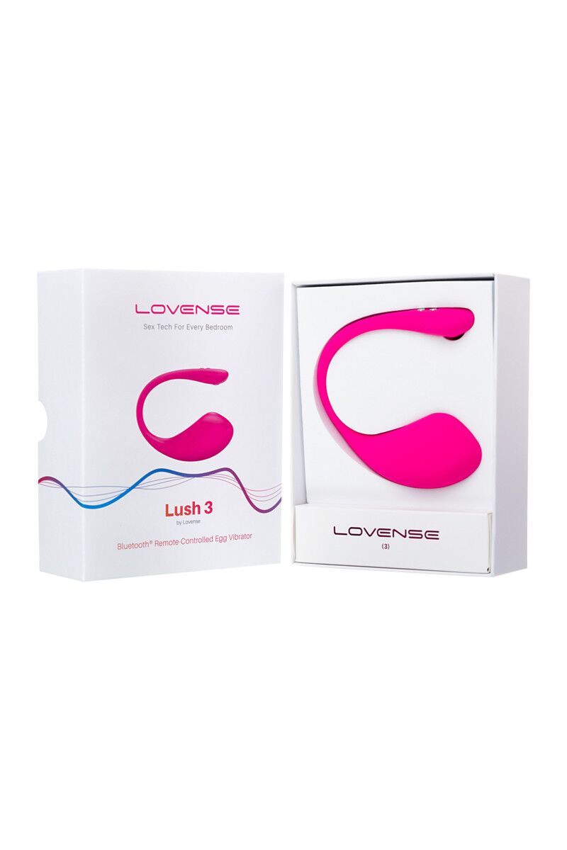 Lovense Lush 3.0 мощный смарт-вибратор с дистанционным управлением