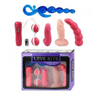 Любовный набор Baile Love Kits из 6 предметов