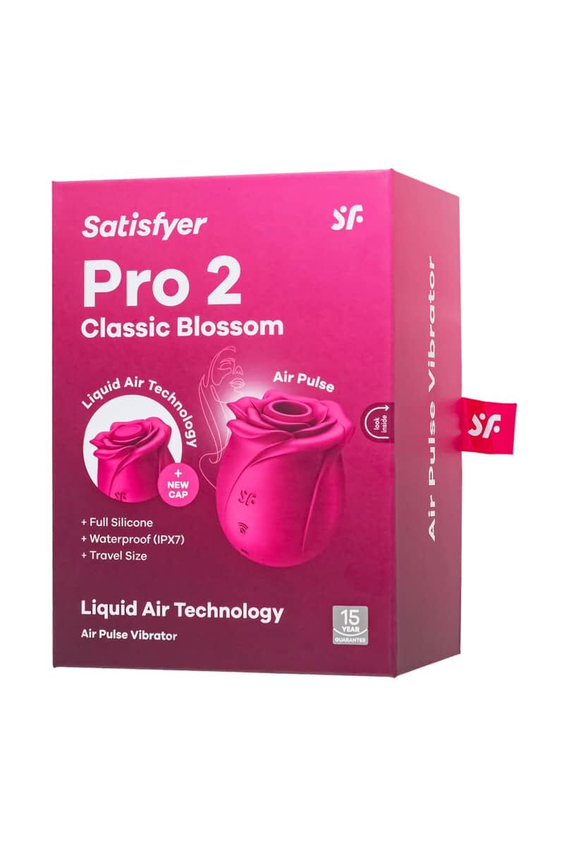 Вакуумно-волновой стимулятор клитора Satisfyer Pro 2 Classic Blossom