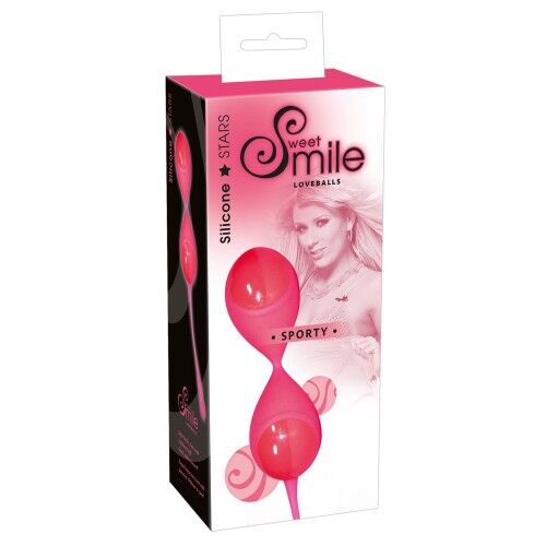 Вагинальные шарики Orion Smile Balls розовые