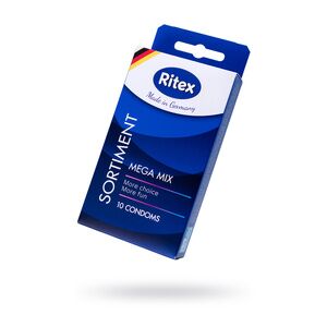 Презервативы Ritex SORTIMENT №10, латекс, 18 см