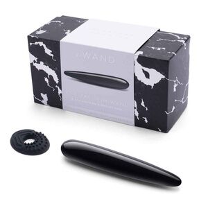 Тонкий массажер из природного кристалла Le WAND Crystal Slim Wand LW-033-BO