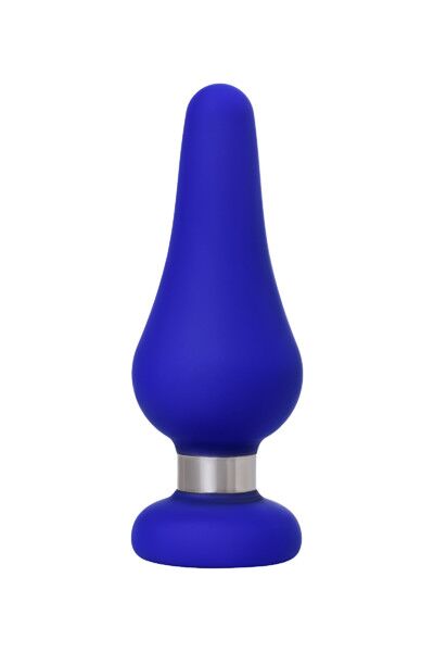 Анальная втулка ToDo by Toyfa Сlassic, размер L, силикон, синяя, 13 см